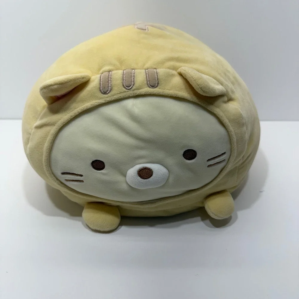 Sumikko Gurashi San-X Neko Cat Plush Large 13 inch Yellow Soft Toy AQI5526